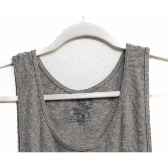 Fruit of the Loom Mens Gray Cotton Tank Top Scoop Neck Pullover Short Sleeve 3XL - Picture 6 of 7